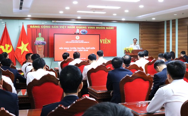 Kiểm toán nhà nước chuyên ngành VI tổ chức tuyên truyền pháp luật năm 2026 và tập huấn chuyên môn nội bộ